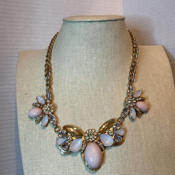 Bundle: 2 Fashionable Headbands, Earrings, Sparkly Statement Necklace - Picture 5 of 17